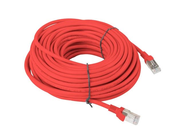 Кабел Lanberg patch cord CAT.5E 20m, red