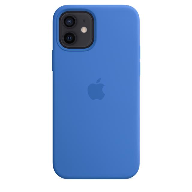 Калъф Apple iPhone 12/12 Pro Silicone Case with MagSafe - Capri Blue