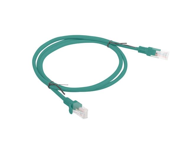 Кабел Lanberg patch cord CAT.6 1m, green