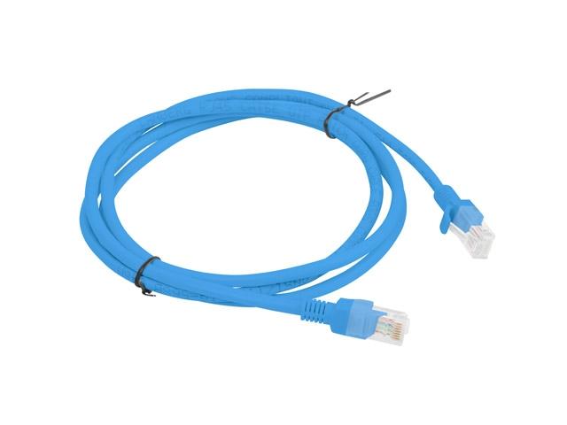 Кабел Lanberg patch cord CAT.6 1.5m, blue