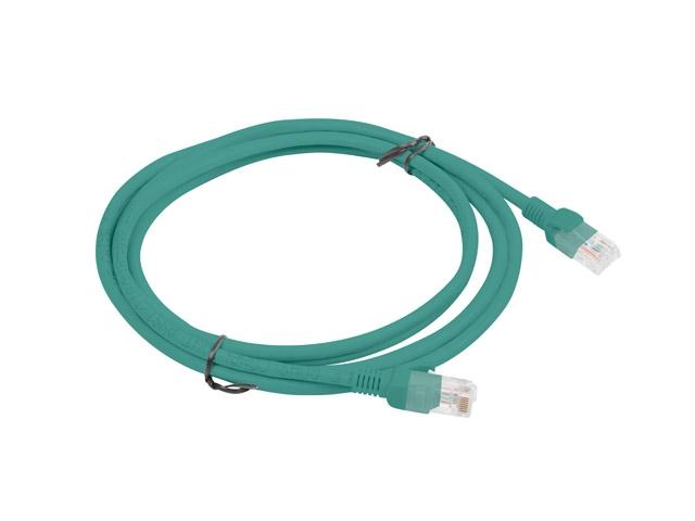 Кабел Lanberg patch cord CAT.6 2m, green