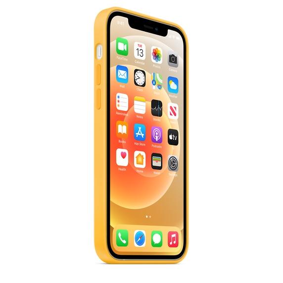 Калъф Apple iPhone 12/12 Pro Silicone Case with MagSafe - Sunflower