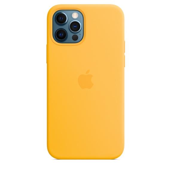 Калъф Apple iPhone 12/12 Pro Silicone Case with MagSafe - Sunflower