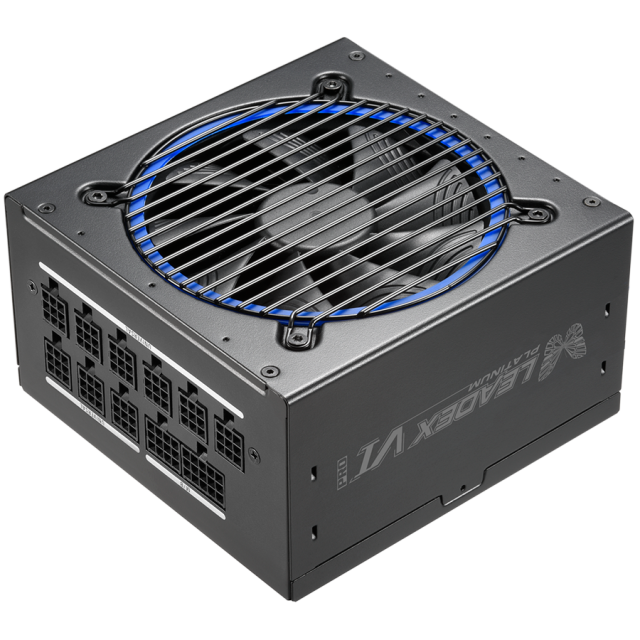 Захранване Super Flower Leadex VI Platinum Pro 850W, Fully Modular, 12VHPWR Cable included, 80 Plus Platinum