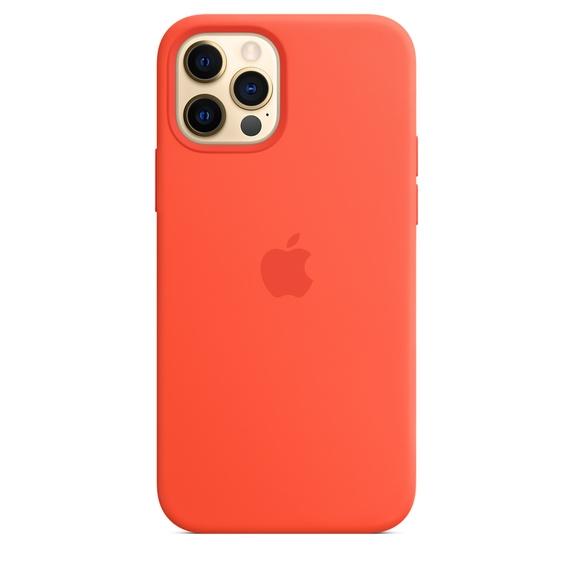 Калъф Apple iPhone 12/12 Pro Silicone Case with MagSafe - Electric Orange