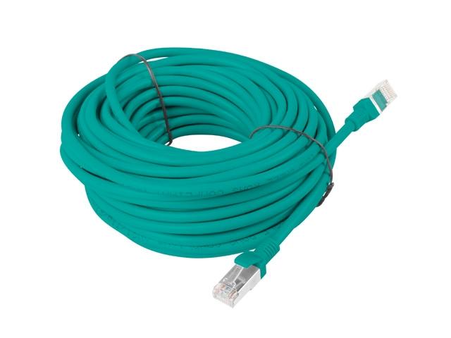Кабел Lanberg patch cord CAT.6 15m, green
