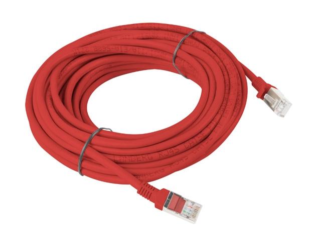Кабел Lanberg Patch, Cat. 6 FTP (unshielded) 15m, red