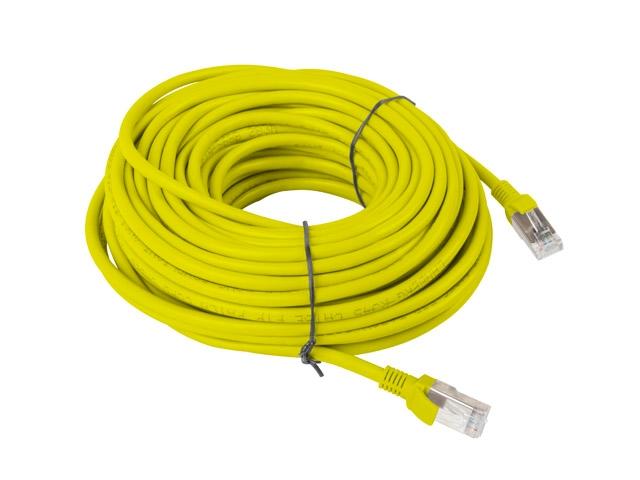 Кабел Lanberg patch cord CAT.6 20m, yellow