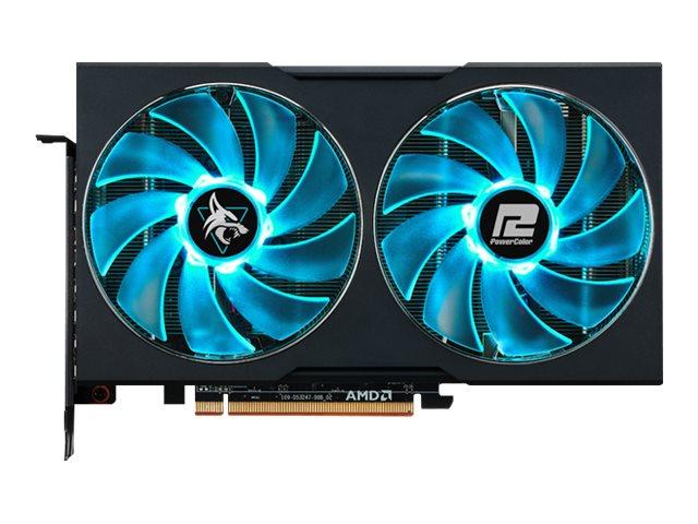 Видео карта POWERCOLOR Hellhound RX6600 8GB GDDR6, 128-bit, HDMI, 3xDP