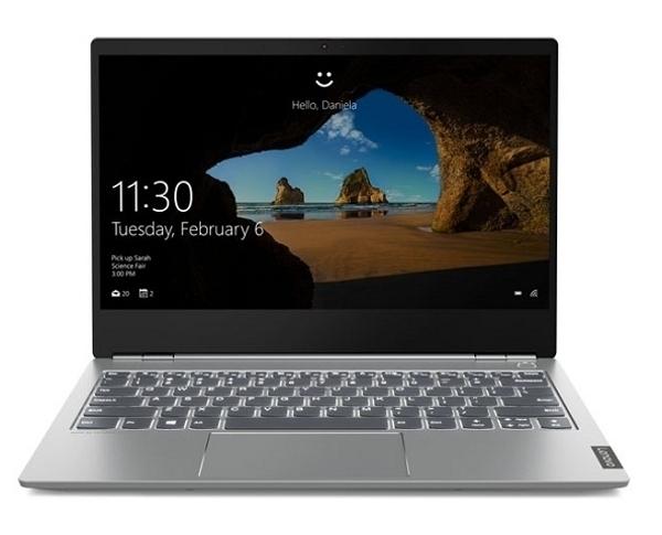Лаптоп Lenovo ThinkBook 13s Intel Core i5-10210U (1.6GHz up to 4.2GHz, 6MB), 8GB DDR4 2666MHz, 256GB SSD, 13.3" FHD (1920x1080) IPS, AG, Intel UHD Graphics, WLAN ac, BT, 720p Cam, Mineral Grey, KB Backlit, FPR, 4 cell, DOS, 2Y
