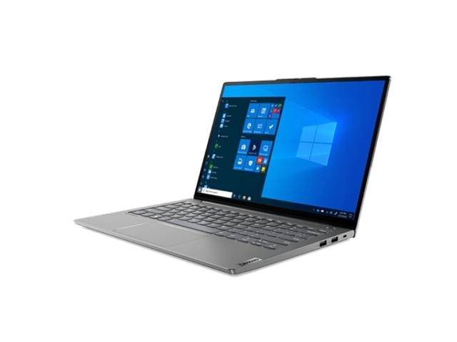 Лаптоп Lenovo ThinkBook 13s G2 Intel Core i7-1165G7 (2.8GHz up to 4.7GHz, 12MB), 16GB Soldered LPDDR4x 4266MHz, 512GB SSD, 13.3" WUXGA (1920x1200) IPS AG, Intel Iris Xe Graphics, WLAN, BT, 720p Cam, Backlit KB, FPR, 4 cell, Mineral Grey, Win 10 Pro, 