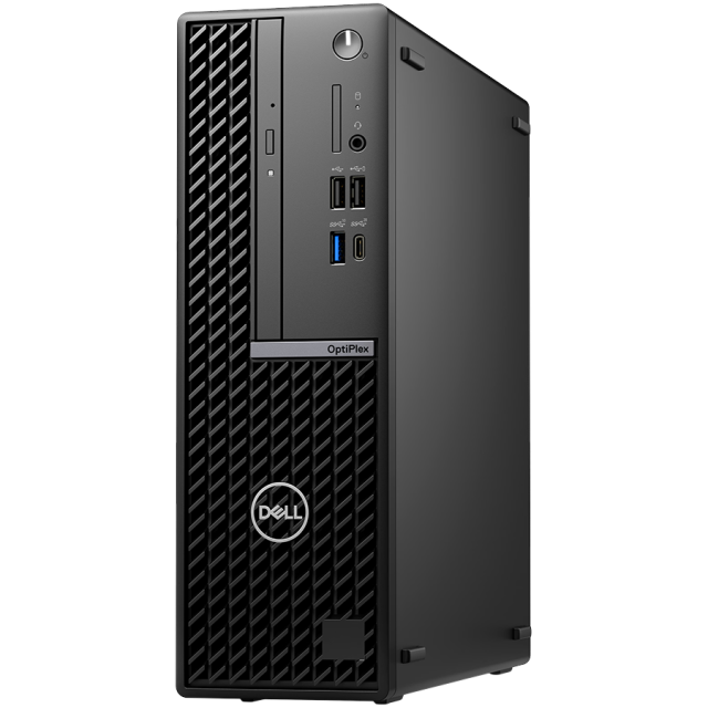 Настолен компютър Dell OptiPlex 7010 SFF, Intel Core i5-13500 (6+8 Cores, 24MB, 20T, 2.5GHz to 4.8GHz, 65W), 8GB (1x8GB) DDR4, 256GB NVMe M.2 2230, Integrated Graphics, Mouse + BG KBD, Ubuntu, 3Y ProSupport