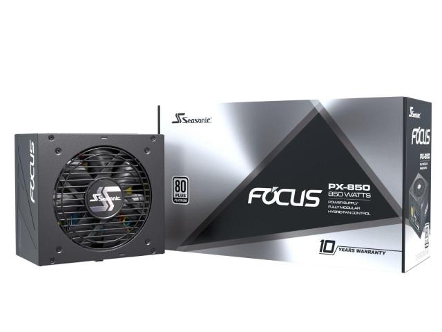 Захранване Seasonic FOCUS PX-850, 850W, 80+ Platinum