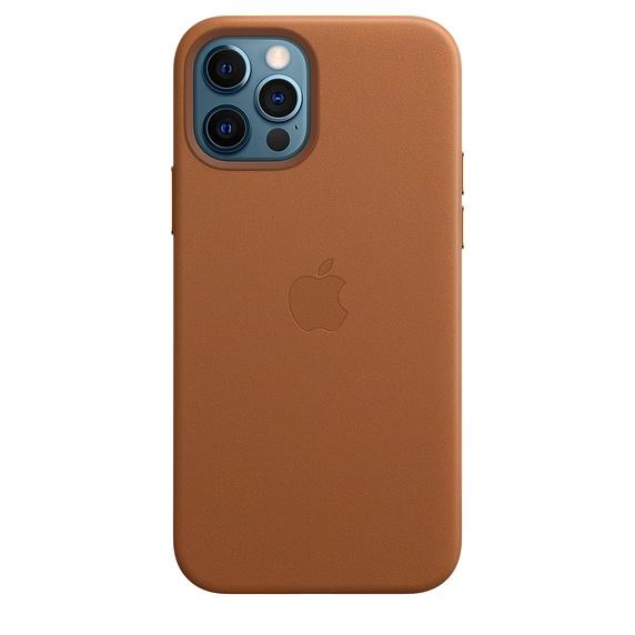 Калъф Apple iPhone 12/12 Pro Leather Case with MagSafe - Saddle Brown