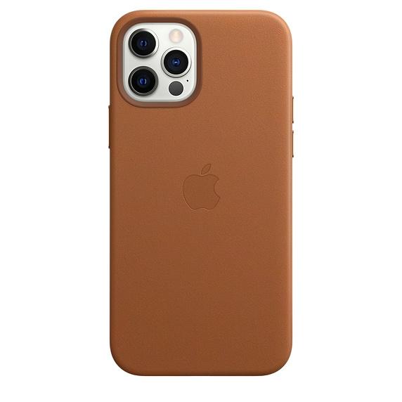 Калъф Apple iPhone 12/12 Pro Leather Case with MagSafe - Saddle Brown