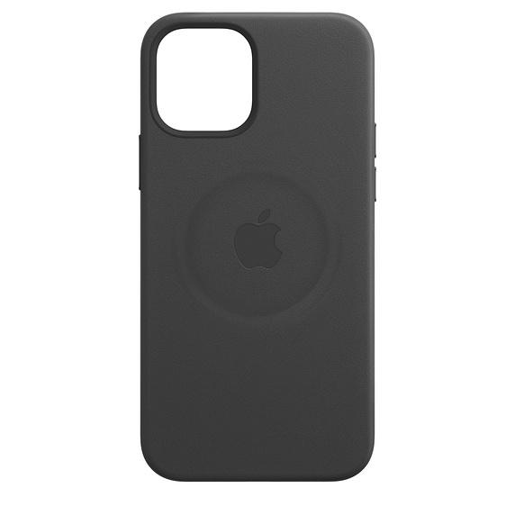 Калъф Apple iPhone 12/12 Pro Leather Case with MagSafe - Black