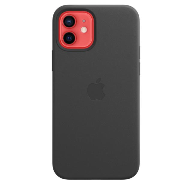 Калъф Apple iPhone 12/12 Pro Leather Case with MagSafe - Deep Violet