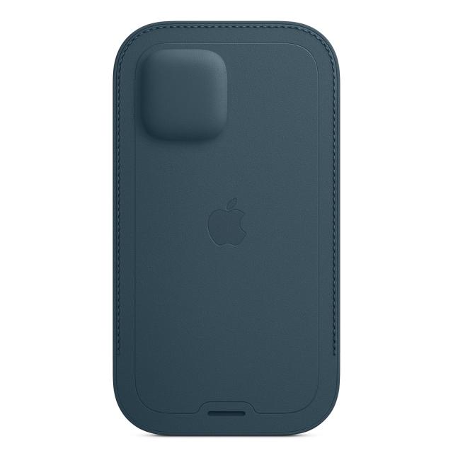 Калъф Apple iPhone 12|12 Pro Leather Sleeve with MagSafe - Baltic Blue (Seasonal Nov 2020)
