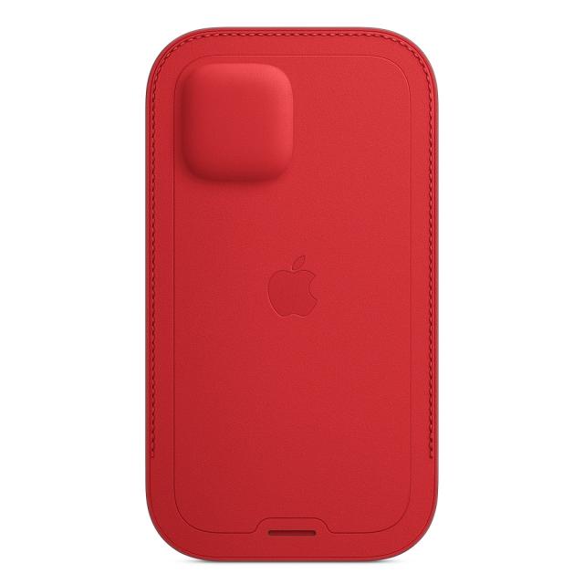 Калъф Apple iPhone 12|12 Pro Leather Sleeve with MagSafe - (PRODUCT)RED