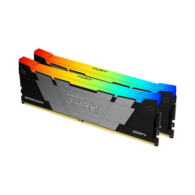 Памет Kingston FURY Renegade RGB 32GB (2x16GB) DDR4 3200MHz CL16, 1.35V