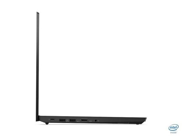 Лаптоп Lenovo ThinkPad E14 Intel Core i5-10210U (1.6GHz up to 4.2GHz, 6MB), 8GB DDR4 2666MHz, 256GB SSD, 14" FHD (1920x1080), IPS, AG, Intel UHD Graphics, WLAN ac, BT, FPR, 720p Cam, 3 cell, Win 10 Pro, Black, 3Y