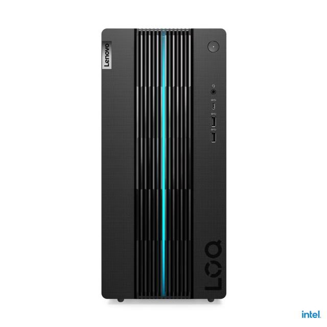 Настолен компютър LENOVO LOQ 17IRB8, Intel Core i5-13400F, 10C (6P + 4E),  2.5 / 4.6GHz, E-core 1.8 / 3.3GHz, 20MB, 1x 16GB DDR4, 512GB SSD M.2, NVIDIA GeForce RTX 4060 8GB GDDR6, Wi-Fi 6E, 11ax 2x2 + BT5.1, HDMI, VGA, Free DOS