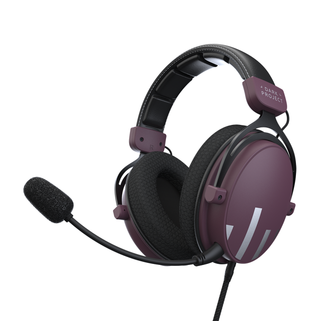Геймърски слушалки Dark Project One HS4, 3.5 mm jack, USB-A 