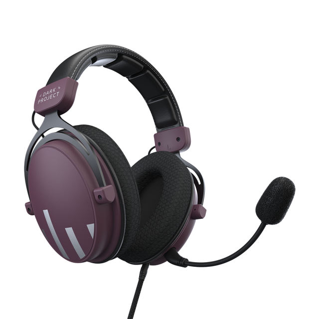 Геймърски слушалки Dark Project One HS4, 3.5 mm jack, USB-A 