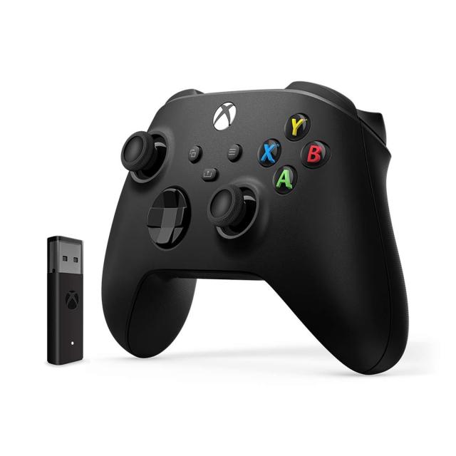 Геймърски безжичен контролер Microsoft Xbox V2 + Адаптер за PC 