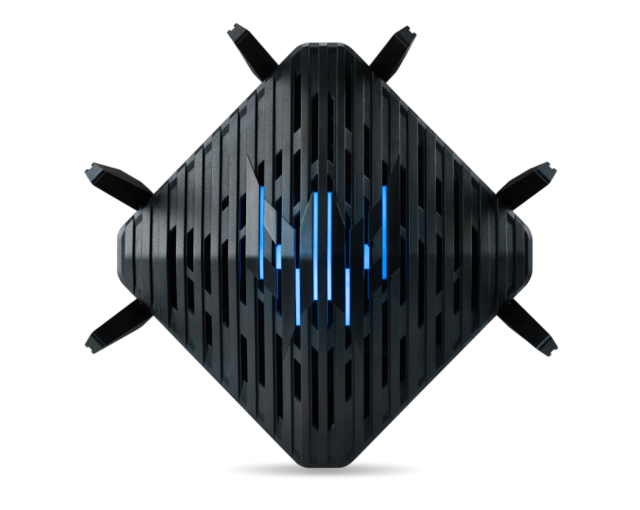 Рутер Acer Predator Connect W6 FF, 7800 Mbps, 2.4GHz/5GHz/6GHz, Wireless AX, 4x LAN1000, 1x WAN2500