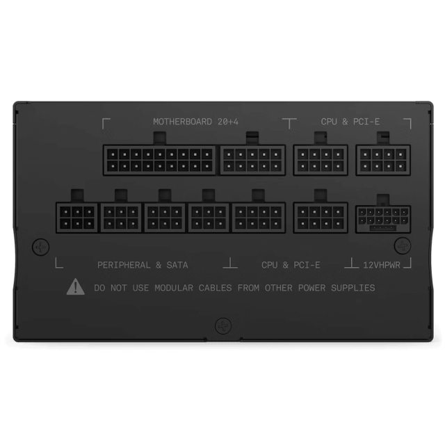 Захранване NZXT C1200, 1200W 80+ Gold Full Modular, ATX 3.0