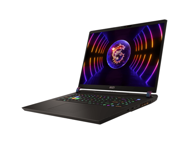 Лаптоп MSI Vector GP78 HX 13VH-474BG, Intel Core i9-13980HX 2.2/5.6GHz, 17" (43.18cm) QHD+ 240Hz, NVIDIA GeForce RTX 4080 12GB, 32GB DDR5, 1TB SSD, Windows 11 Home