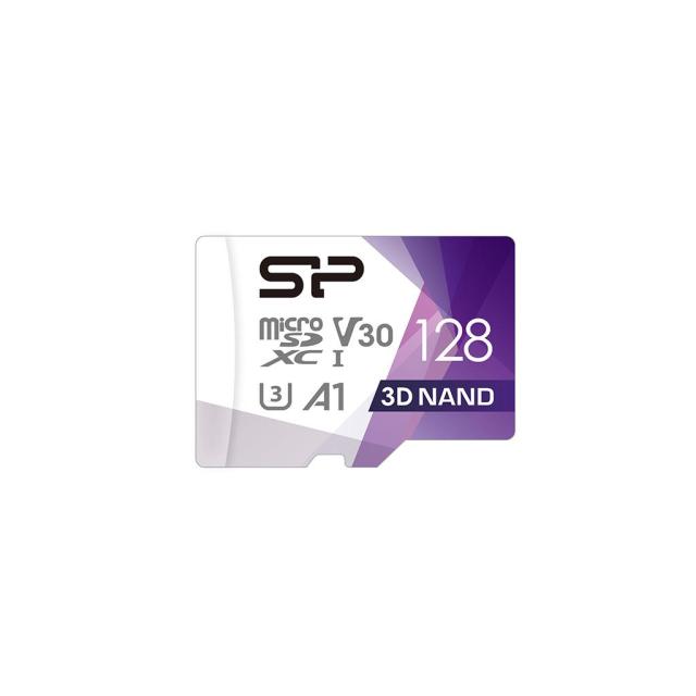 Карта памет Silicon Power Superior Pro, 128GB, microSDXC, Class 10, SD Adapter