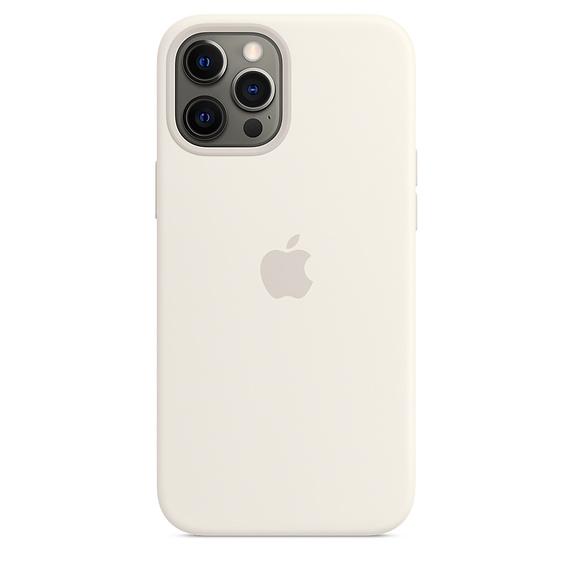 Калъф Apple iPhone 12 Pro Max Silicone Case with MagSafe - White