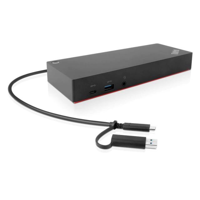 Докинг станция Lenovo ThinkPad Hybrid USB-C, от USB C - 1x USB C, 5x USB A, 2x DisplayPort, 2x HDMI, 1x RJ45, 1x AUX