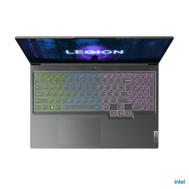 Лаптоп LENOVO Legion Slim 5 16IRH8, Intel Core™ i5-13500H, 12C ( 2.6 / 4.7GHz, E-core 1.9 / 3.5GHz, 18M), 16.0" (40.64 cm) WUXGA  PS 300nits Anti-glare, NVIDIA GeForce RTX 4050 6GB, 16GB DDR5, 512GB SSD M.2, Free DOS