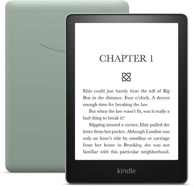 eBook четец Kindle Paperwhite 6.8", 16GB, 2021, 11 генерация, IPX8, Зелен