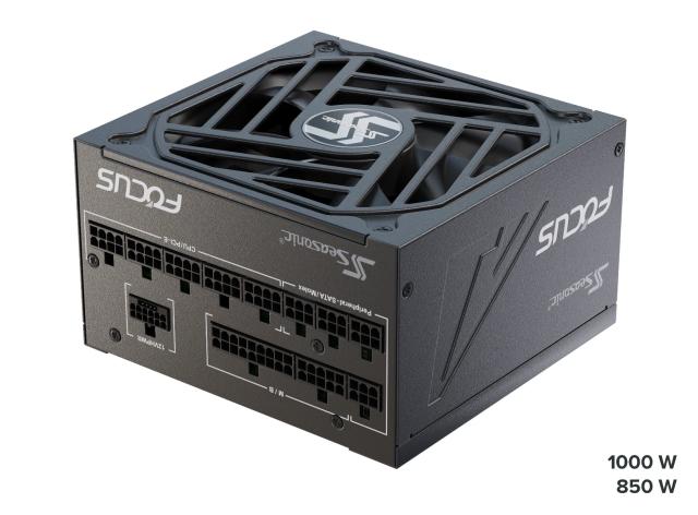 Захранване SEASONIC FOCUS GX-1000 1000W, 80+ Gold PCIe 5.0, Fully Modular