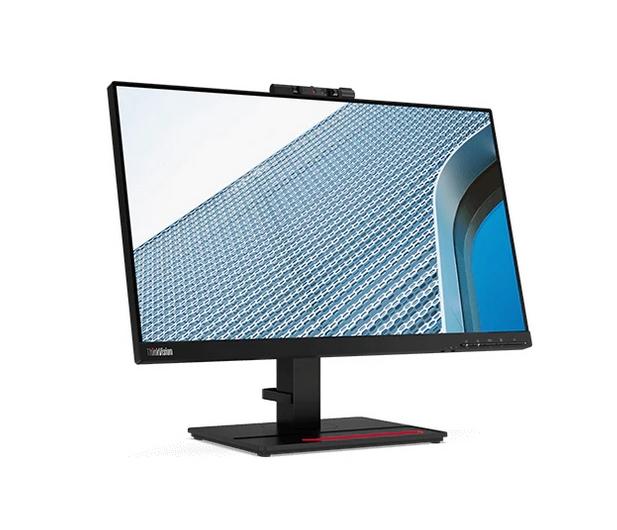 Монитор Lenovo ThinkVision T24v-20 23.8" FHD (1920x1080), IPS, HDMI, DP, VGA, 16:9, 1000:1, 2xUSB, IR Camera,Tilt, Swivel, Pivot, Height Adjust Stand, integrated speakers