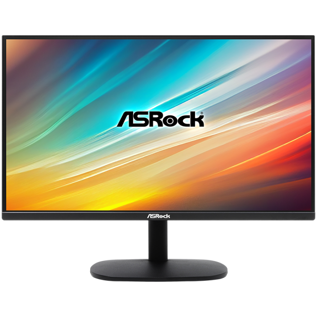 Монитор Asrock Gaming CL25FF 24.5" (62.23 cm) FHD(1920x1080) IPS, 100 Hz, 1ms, Flicker-free, Tiltt Adjustment, 1x HDMI 2.0, 1x VGA