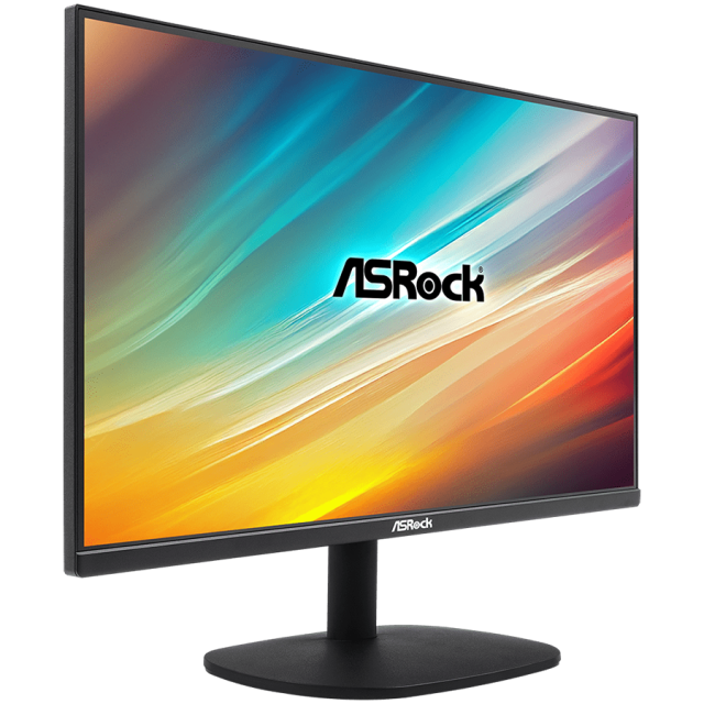 Монитор Asrock Gaming CL25FF 24.5" (62.23 cm) FHD(1920x1080) IPS, 100 Hz, 1ms, Flicker-free, Tiltt Adjustment, 1x HDMI 2.0, 1x VGA