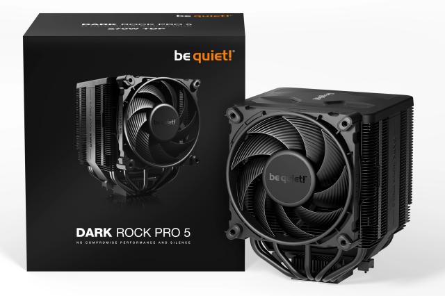 Охладител за процесор be quiet! Dark Rock Pro 5, 4 pin PWM, LGA1700/LGA1200/LGA115x/АМ4/AM5