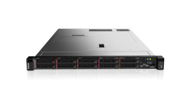 Сървър Lenovo ThinkSystem SR630, Xeon Silver 4210R (10C 2.4GHz 13.75MB Cache/100W), 32GB 2933MHz (1x32GB, 2Rx4 RDIMM), O/B, 930-8i, 1x750W, XCC Enterprise, Tooless Rails