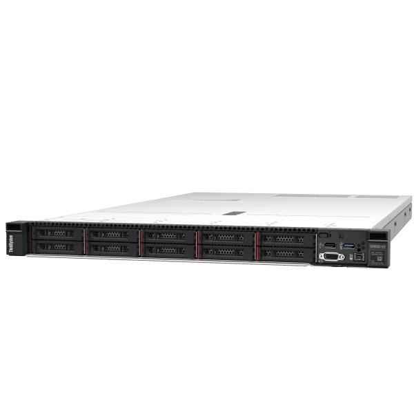 Сървър Lenovo ThinkSystem SR630 V2, Xeon Silver 4310 (12C 2.1GHz 18MB Cache/120W), 32GB (1x32GB, 3200MHz 2Rx8 RDIMM), 8 SAS/SATA, 940-8i 4G, Broadcom 57416 2 port 10GBASE-T OCP, 1x750W Platinum, 6 Performance Fans, XCC Enterprise, Toolless V2 Rails