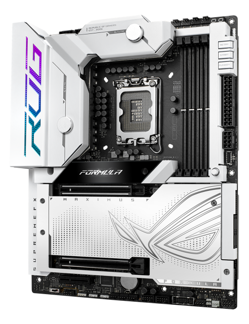 Дънна платка ASUS ROG MAXIMUS Z790 FORMULA, LGA 1700, DDR5, Wi-Fi 7, HDMI, USB Type-C, AURA Sync RGB, ATX