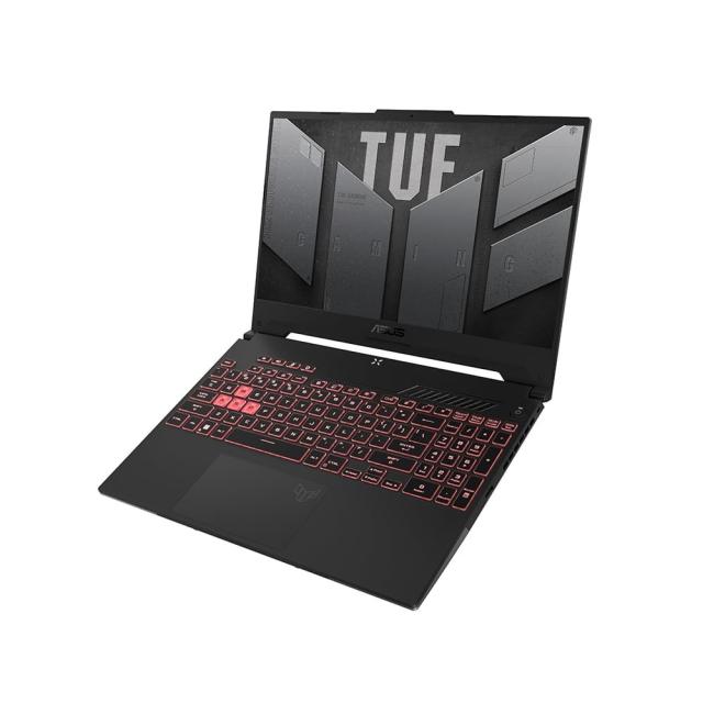 Лаптоп ASUS TUF Gaming A15 2023 FA507XI-HQ015W, 15.6'' (39.62 cm), WQHD/IPS/165Hz/Anti-glare display, AMD Ryzen 9 7940HS (4.0/5.2GHz, 16M), NVIDIA RTX 4070 8GB GDDR6 DLSS 3, 16GB DDR5, 1 TB SSD, Windows 11 Home