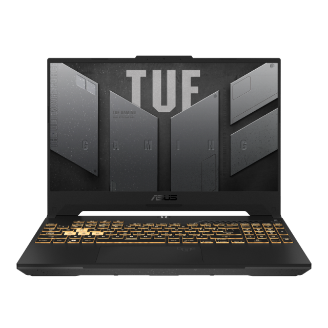 Лаптоп ASUS TUF Gaming F15 FX507ZC4-HN081, 15.6'' (39.62 cm), Full HD, FHD/IPS/144Hz, Intel Core i5-12500H (1.8/4.5GHz, 18M), NVIDIA RTX 3050 4GB GDDR6, 16GB DDR5, 512GB SSD, Free DOS