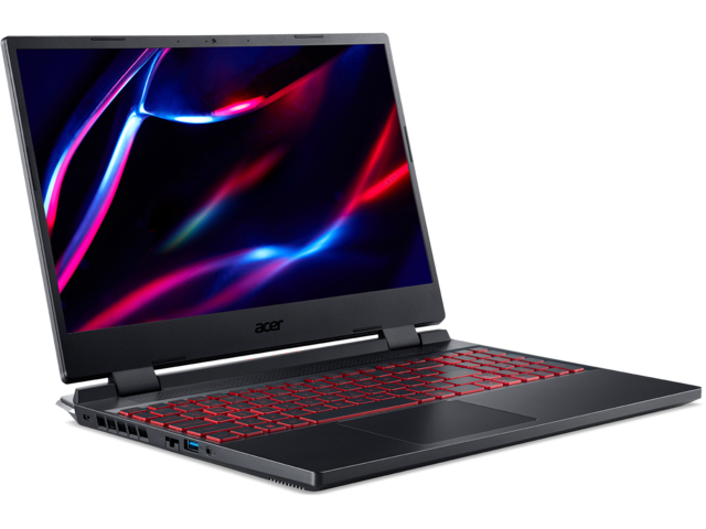 Лаптоп ACER NITRO 5 AN515-58-77RE, Intel Core i7-12650H 2.3/4.7GHz, 15.6'' (39.62 cm) FHD IPS 144Hz, 16GB DDR4, SSD 1TB, NVIDIA GeForce RTX 3050 4GB, Free DOS 