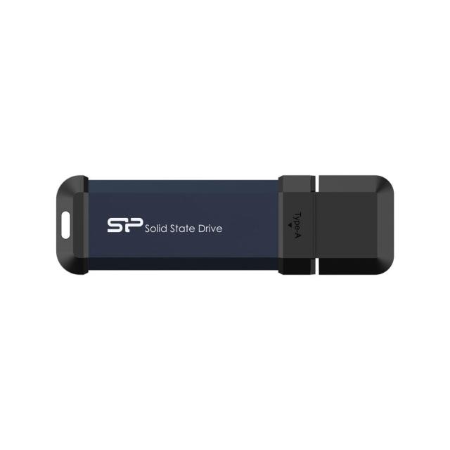 Външен SSD Silicon Power MS60 Blue, SSD 1TB, USB-A 3.2 Gen2