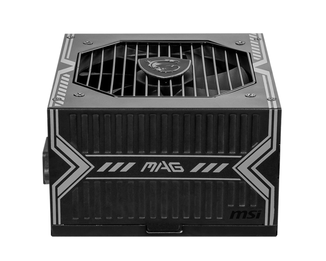 Захранване MSI MAG A650BN, 650W, Active PFC, 80 Plus Bronze, 120mm вентилатор